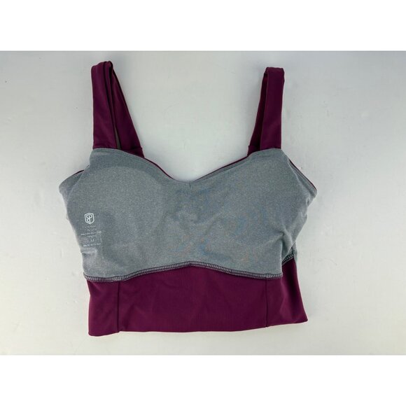 Born Primitive NWOT Extend Longline Sports Bra Crop Top in Magenta Size Medium - Picture 6 of 11